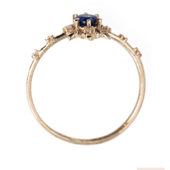 Sofia Zakia/Catbird - Sapphire & Diamond Termina Ring - Picture 4 of 8